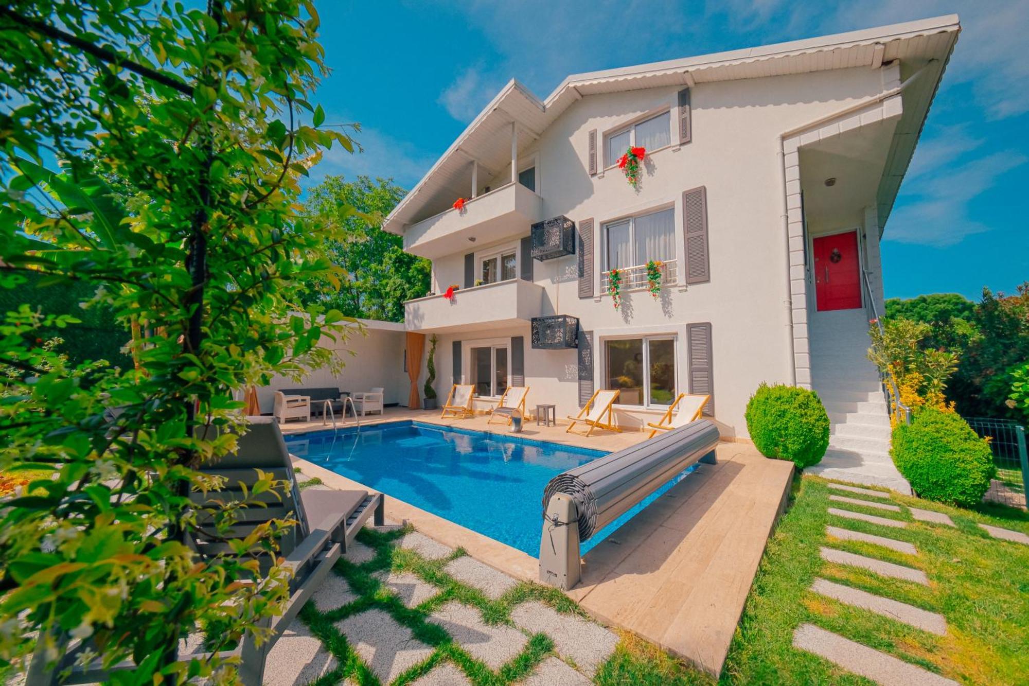 Villa Atlas Muhafazakar Havuzlu, Mustakil Genis Bahceli Sapanca Exterior photo