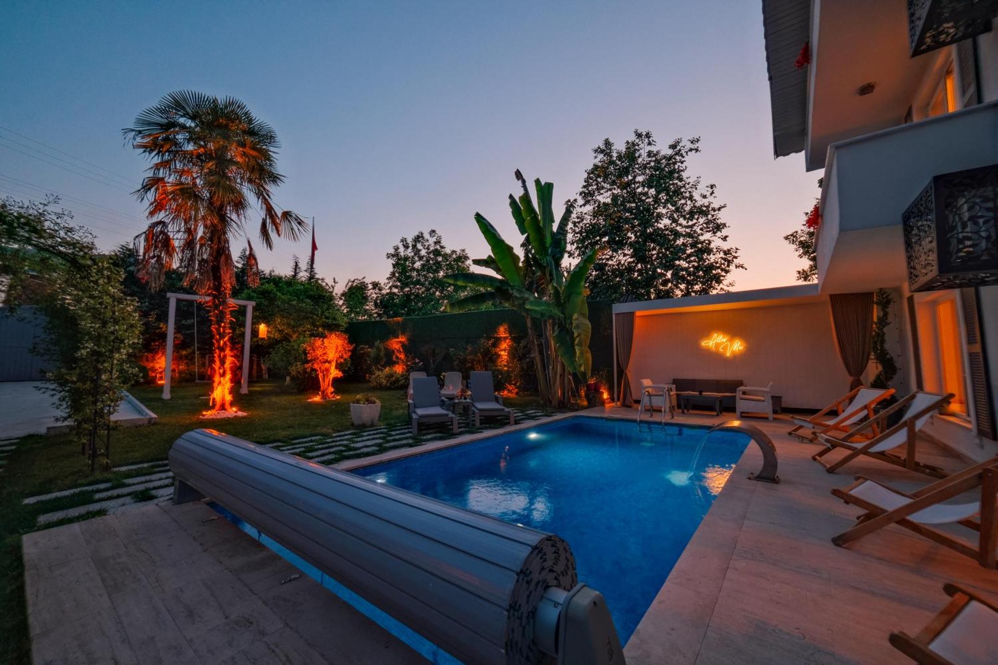 Villa Atlas Muhafazakar Havuzlu, Mustakil Genis Bahceli Sapanca Exterior photo